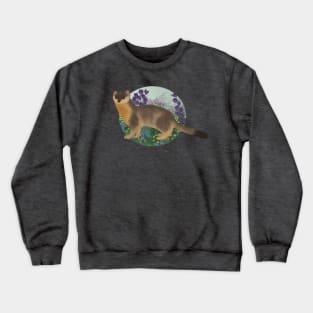 Stoat and Wildflowers Crewneck Sweatshirt